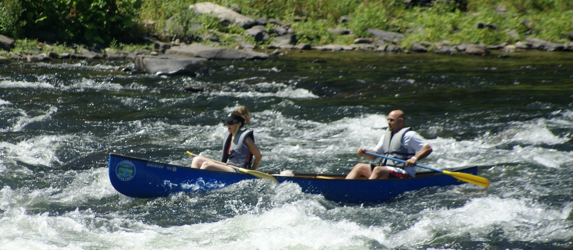 Delaware River canoe skinners